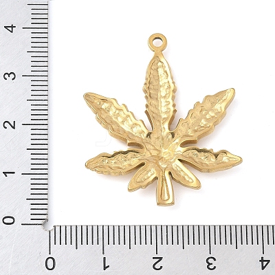 304 Stainless Steel Pendants STAS-R162-03G-05-1