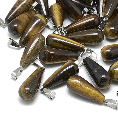 Natural & Synthetic Mixed Stone Pendants G-T081-M-1