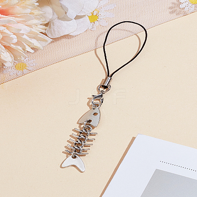 1Pc Iron Mobile Straps HJEW-LP0001-53-1
