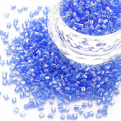 Glass Bugle Beads SEED-S032-10A-166-1