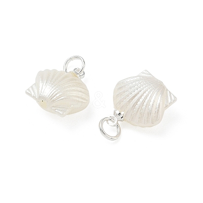 ABS Imitation Pearl Pendants PALLOY-JF05669-01-1
