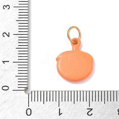 304 Stainless Steel Enamel Pendants SA-CBA5B21-02G-1