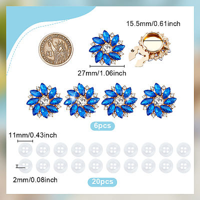 Alloy Cufflinks & Plastic Buttons HJEW-NB00245-1