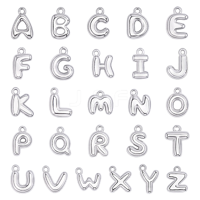 26Pcs 26 Styles Brass Charms KK-WR0001-93-1