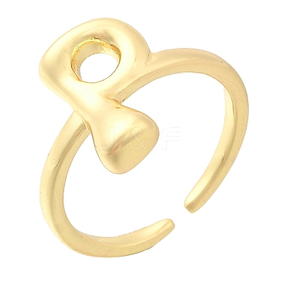 Rack Plating Brass Open Cuff Rings RJEW-S394-01G-P-1
