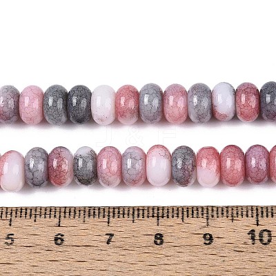 Glass Beads Strands X-GLAA-N059-5x8mm-34-1