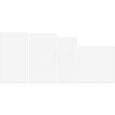 8 Sheets 4 Styles Double Sided Adhesive EVA Foam Sheets AJEW-SP0002-63A-1