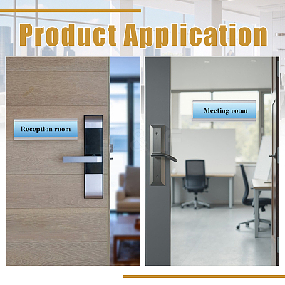 8Pcs Aluminium Alloy Commodity Label Display FIND-BC0019-69A-02-1