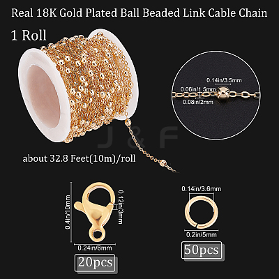 DIY Chain Bracelet Necklace Making Kits DIY-BBC0001-11-1