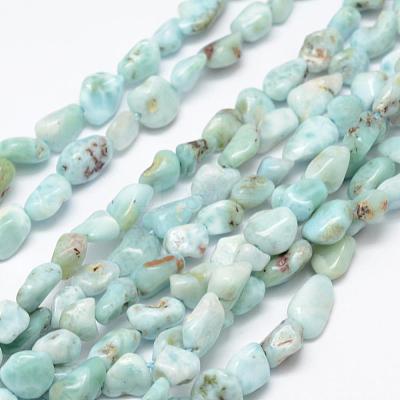 Natural Larimar Beads Strands G-F521-35-1