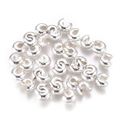 Iron Crimp Beads Covers KK-CJC0001-06C-S-1