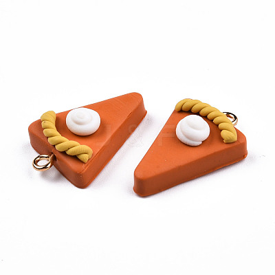 Handmade Polymer Clay Pendants CLAY-N010-070-1