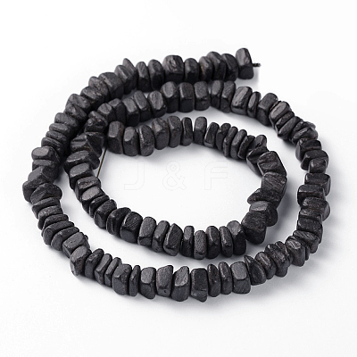 Natural Coconut Nugget Bead Strands X-COCB-O001-01-1