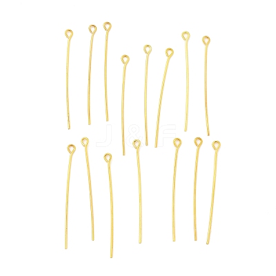 Brass Eye Pins KK-XCP0002-10G-1