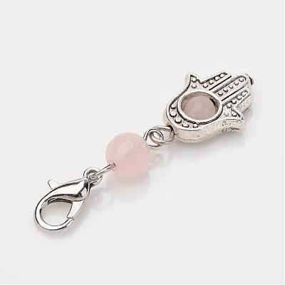 Tibetan Style Alloy Pendants HJEW-JM00191-1