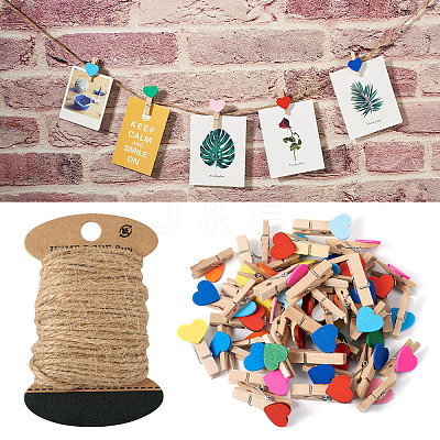DIY Photo Paper Craft Clips Making Kit DIY-YS0001-72-1
