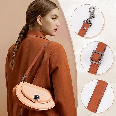 Leather Bag Strap PURS-WH0005-46B-02-1