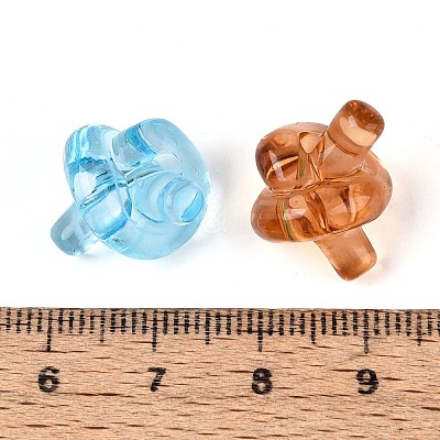Transparent Acrylic Beads TACR-T030-03M-1
