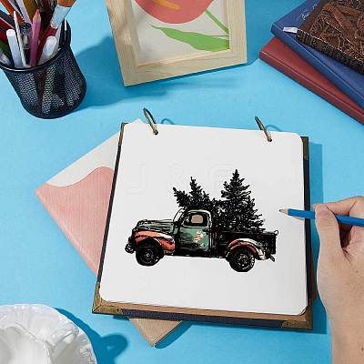 Plastic Stamps DIY-WH20018-0215-1