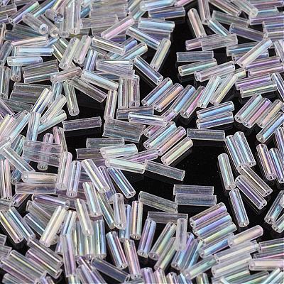Glass Bugle Beads SEED-E001-12mm-161-1