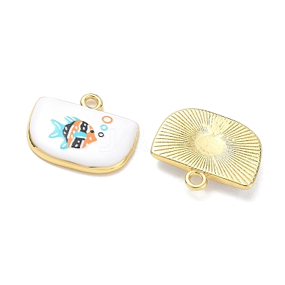 Printed Brass Pendants KK-CBAF9BC-06G-01-1