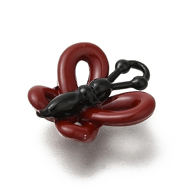 Red and Black Double Screen Alloy Pendants FIND-Z067-01B-03-1