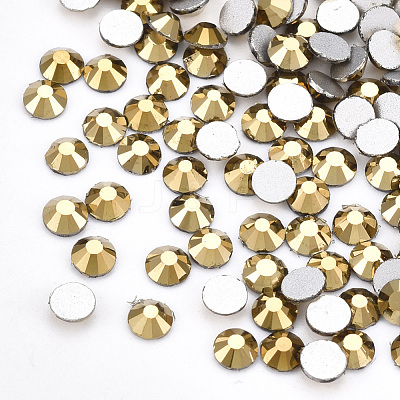 Glass Rhinestone Flat Back Cabochons RGLA-S002-04SS-32-1