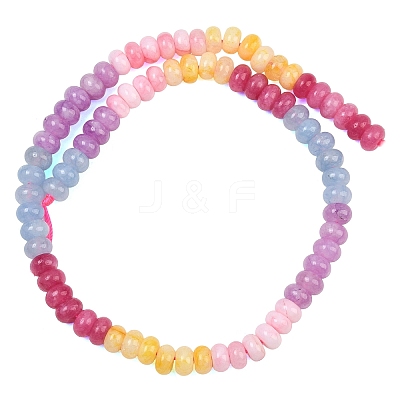 Dyed Natural White Jade Beads Strands GG-CBA7CEF-01-1