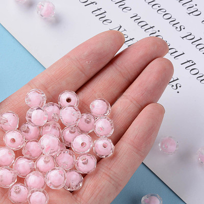 Transparent Acrylic Beads TACR-S152-04A-SS2112-1