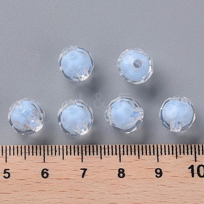 Transparent Acrylic Beads TACR-S152-04A-SS2113-1