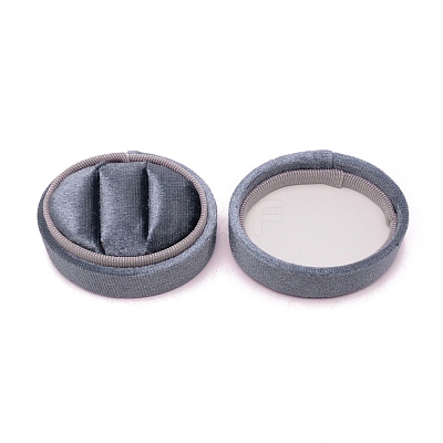 Velvet Ring Boxes VBOX-WH0009-02B-1