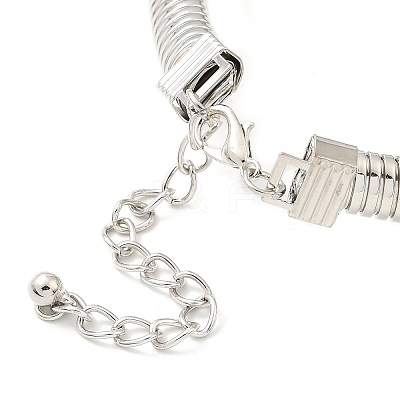 Iron Snake Chains Choker Necklaces NJEW-P289-03B-P-1
