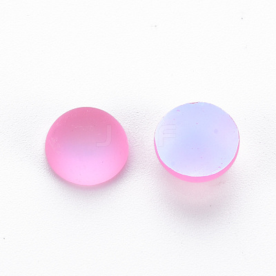 Electroplate Resin Cabochons X-CRES-Q216-002-1