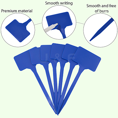 50Pcs Plastic Plant Labels FIND-SP0005-64E-1