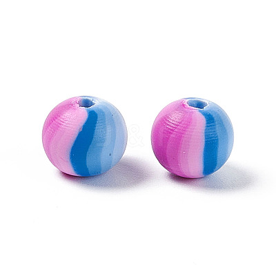Handmade Polymer Clay Beads X-CLAY-D005-01F-1