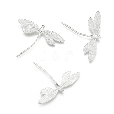 Brass Dragonfly Pendants KK-BB11606-1