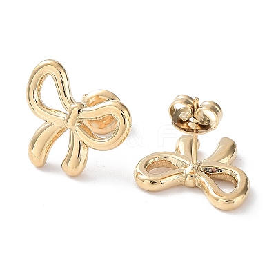 304 Stainless Steel Stud Earrings EJEW-H115-07G-1