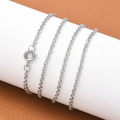 316 Surgical Stainless Steel Cable Chain Necklaces NJEW-JN01047-04-1