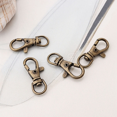 Zinc Alloy Swivel Lobster Claw Clasps PW-WG4DF9D-01-1