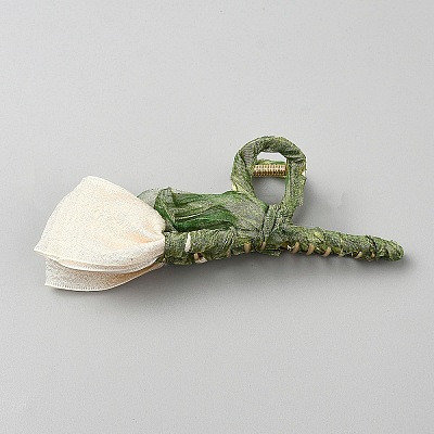 Zinc Alloy and Polyester Claw Hair Clips PHAR-WH0040-03B-1