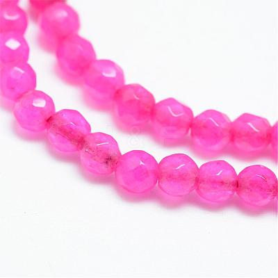Natural Agate Bead Strands G-R344-3mm-34-1