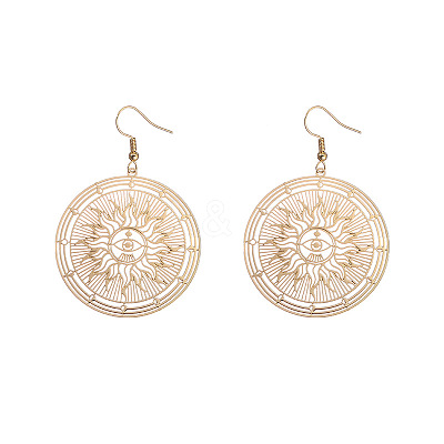 Brass Dangle Earrings for Women WGDFDC0-02-1