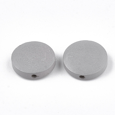 Painted Natural Wood Beads WOOD-S049-02B-07-1
