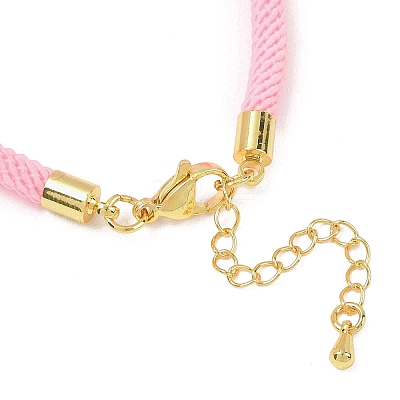 4.5MM Round Nylon Milan Cord Bracelet Making BJEW-I245-01G-29-1