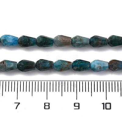 Natural Apatite Beads Strands G-C080-B06-01A-1