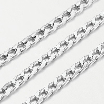 Aluminium Twisted Chains Curb Chains X-CHA-K1817-7-1