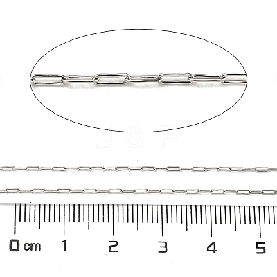 Tarnish Resistant 304 Stainless Steel Chains CHS-E031-01C-P-1