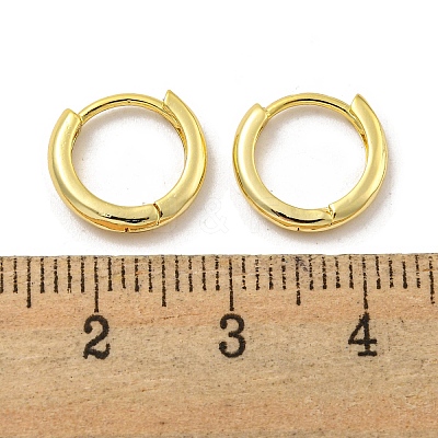 Brass Hoop Earrings EJEW-L211-08E-G-1