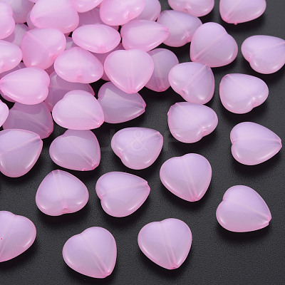 Transparent Acrylic Beads TACR-S154-54E-10-1