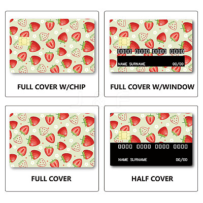 PVC Plastic Waterproof Card Stickers DIY-WH0432-076-1